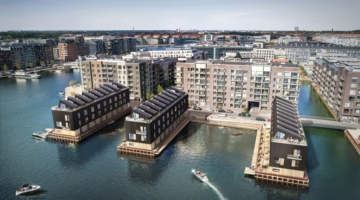 Nye byhuse i luksusklassen – direkte til vandet i København