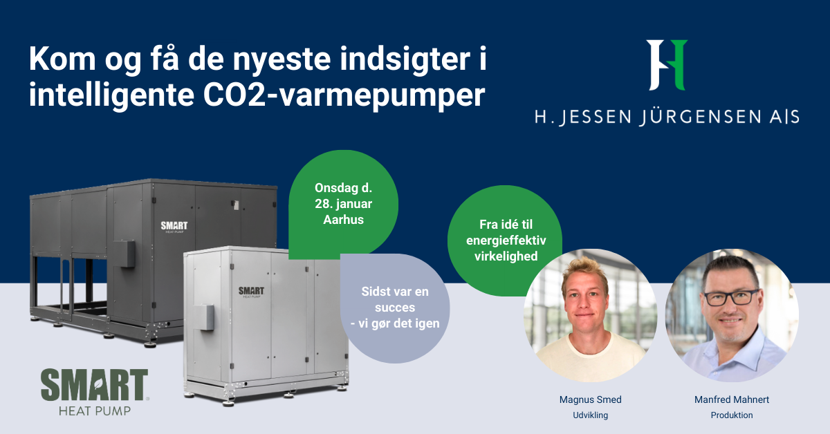 SMART heat pump, CO2 varmepumper - find de rette lÃ¸sninger med H. Jessen JÃ¼rgensen
