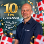 Salgschef Einar Leo Ottosen kan fejre 10-års jubilæum hos Pettinaroli A/S.