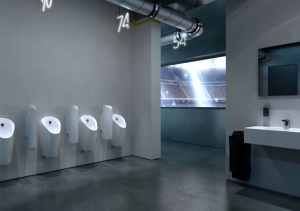  De nye forbedrede urinalsystemer fra Geberit sikrer en nem arbejdsproces for både driftspersonalet og installatøren.
