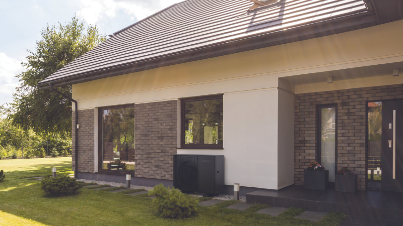 Indregulering af luft til vand varmepumpe