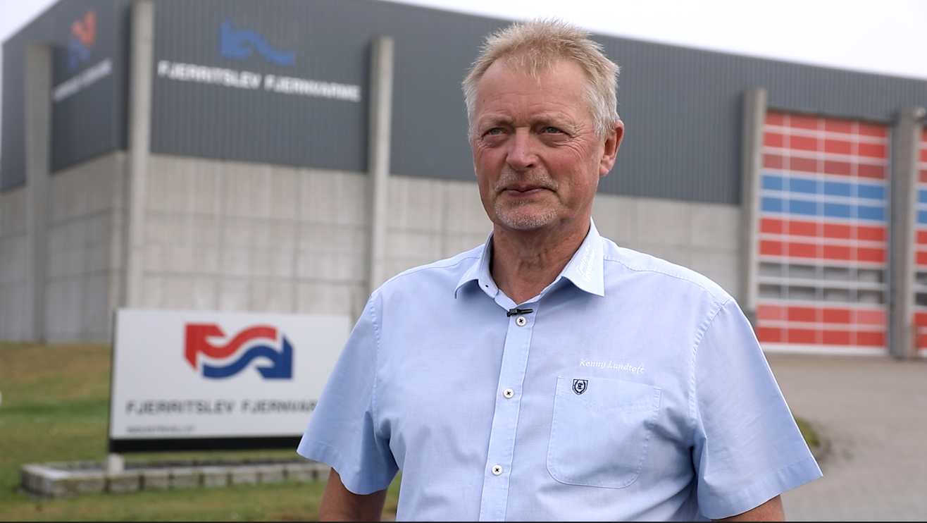 Kenny fra Fjerritslev Fjernvarme skruer op for den grønne omstilling med nye units