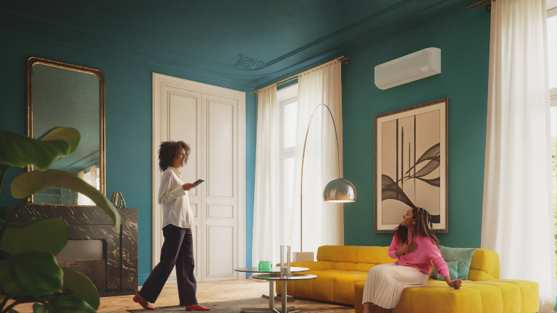 Luft til luft varmepumpe