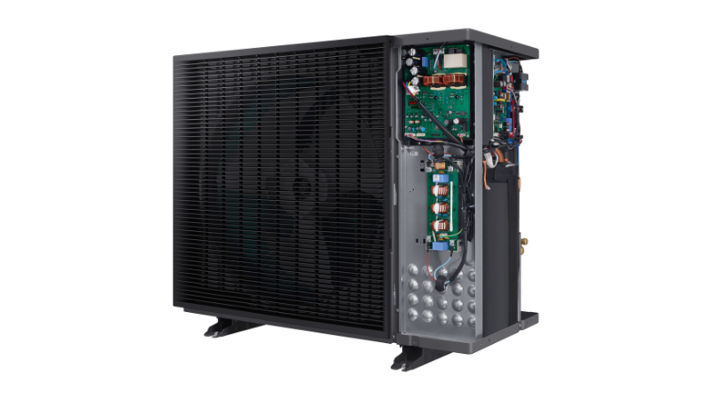 Luft til vand varmepumpe til lang rÃ¸rfÃ¸ring