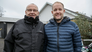 Finn Stenbye og Mikkel Stenbye