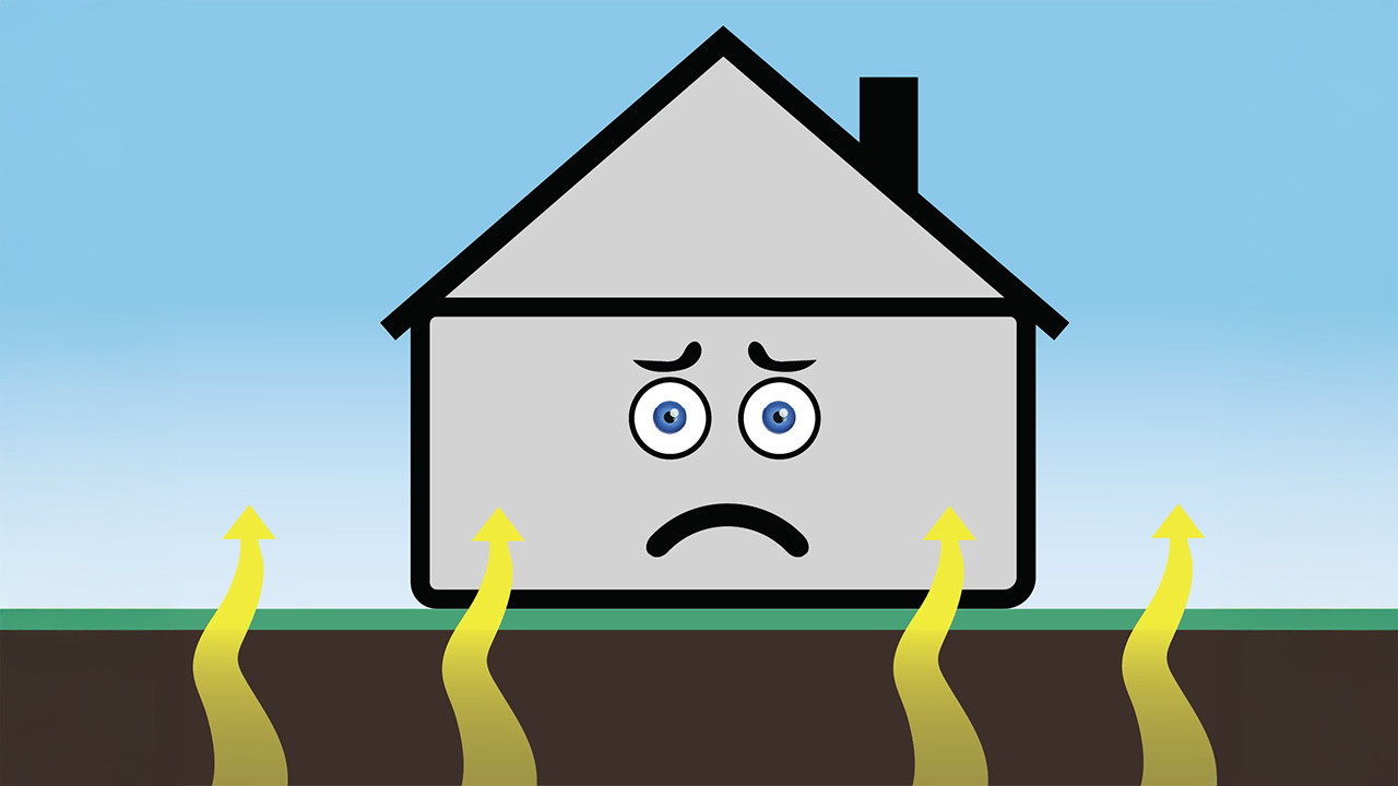 Du kan reducere radon med et ventilationsanlæg