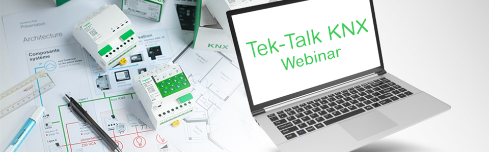 Vær med til KNX TekTalk Webinar